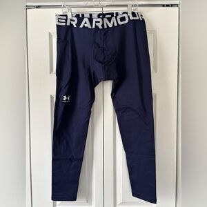 New Under Armour Dark Blue Compression Leggings
